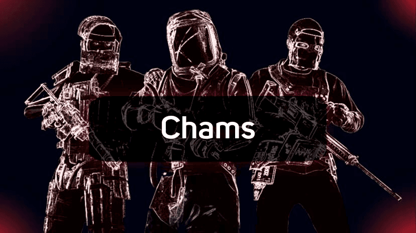 чит Chams для Rust