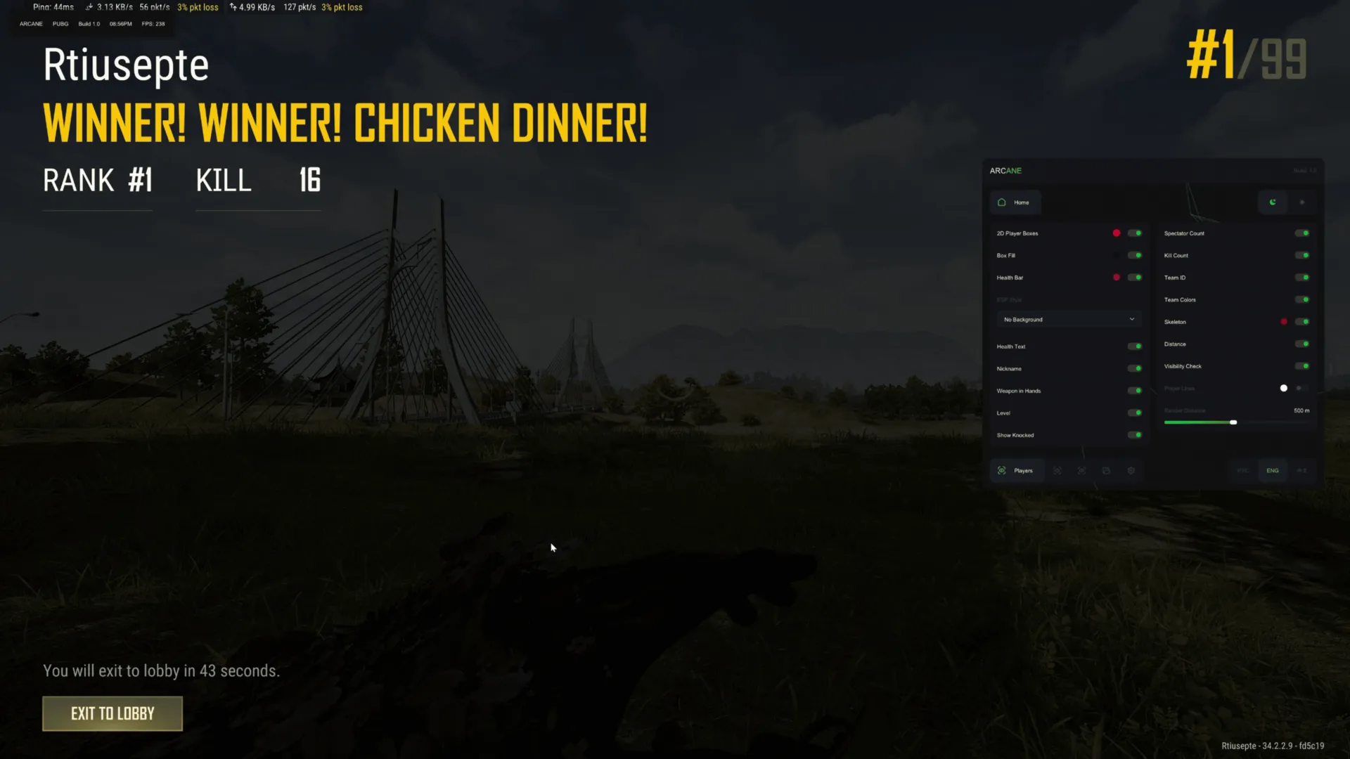 arcane esp no recoil для pubg arcane esp no recoil - основное изображение